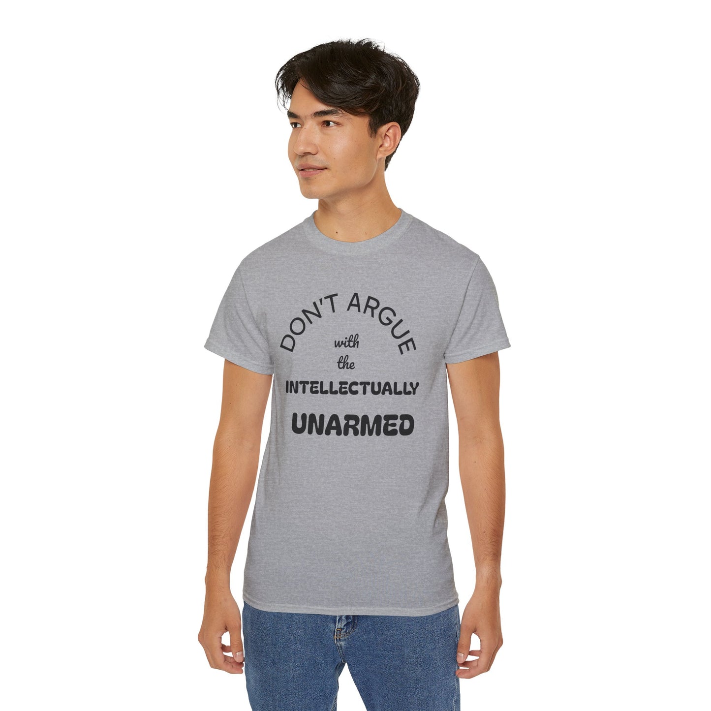 Empowering Unisex Tee - Intellectually Unarmed the Occasion