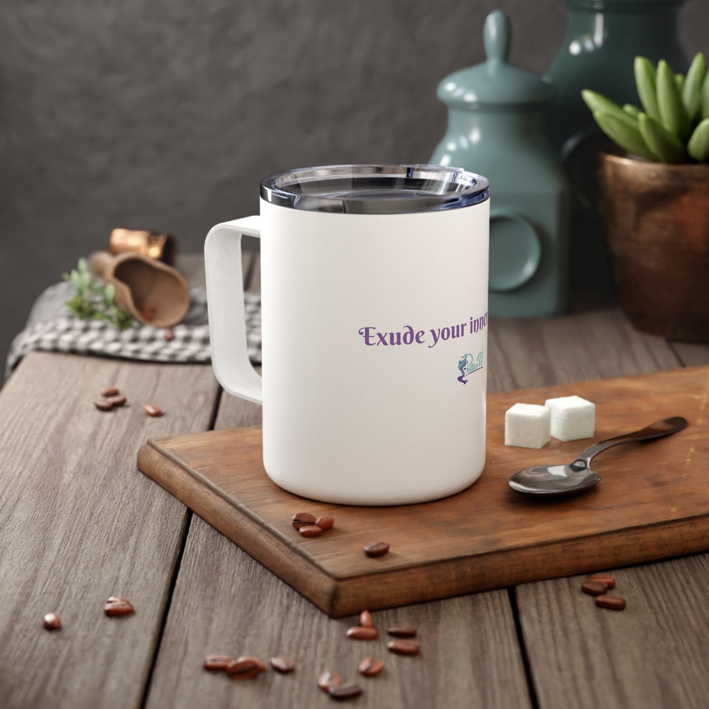 Exude Your Inner Beauty Insulated Mug