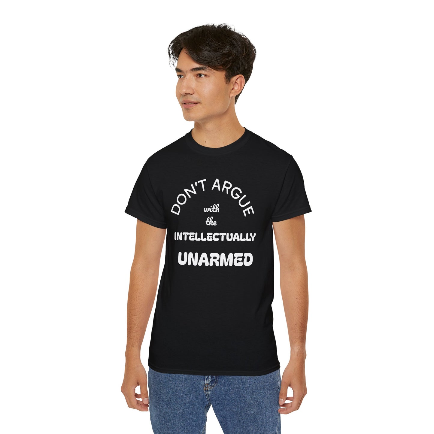 Empowering Unisex Tee - Intellectually Unarmed the Occasion