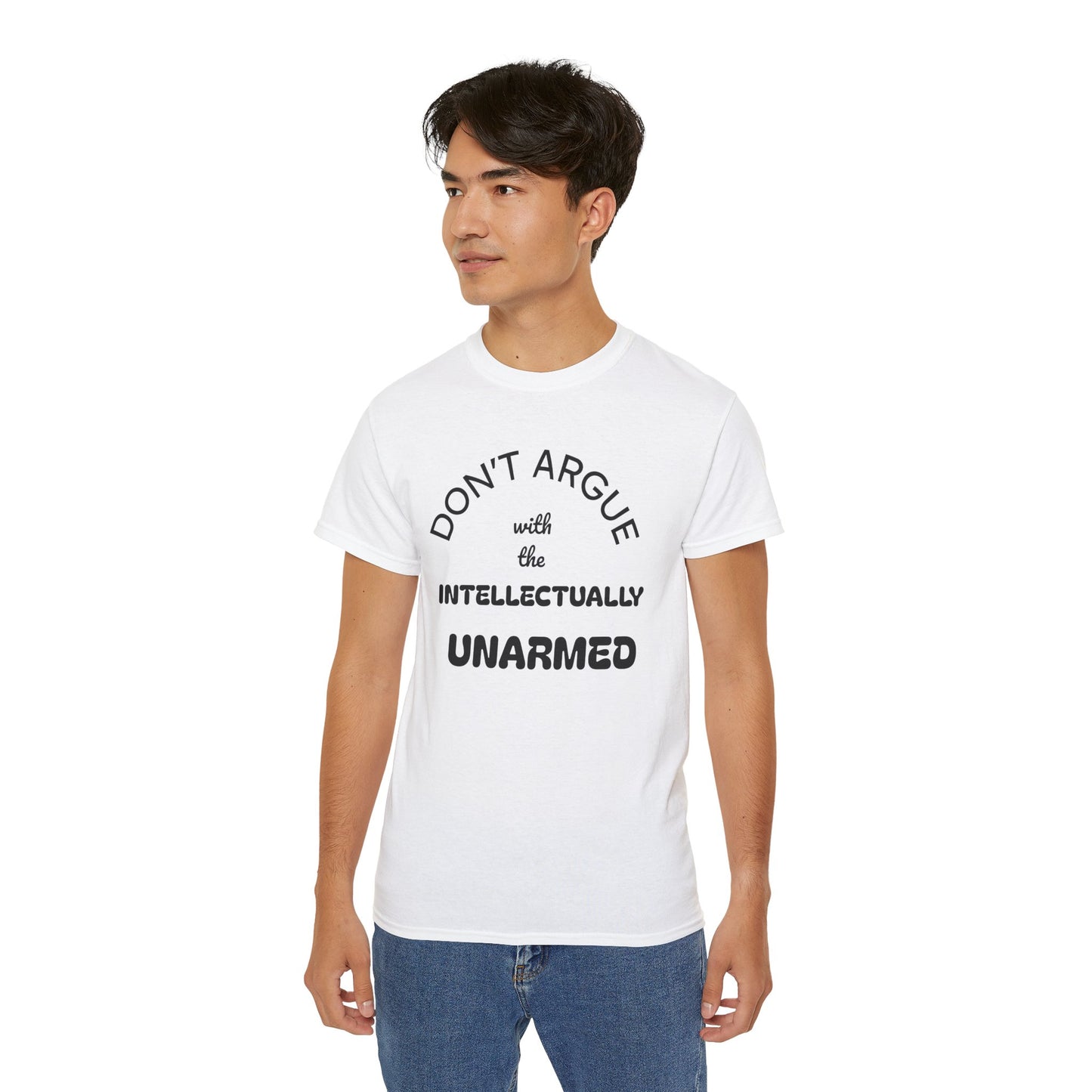 Empowering Unisex Tee - Intellectually Unarmed the Occasion