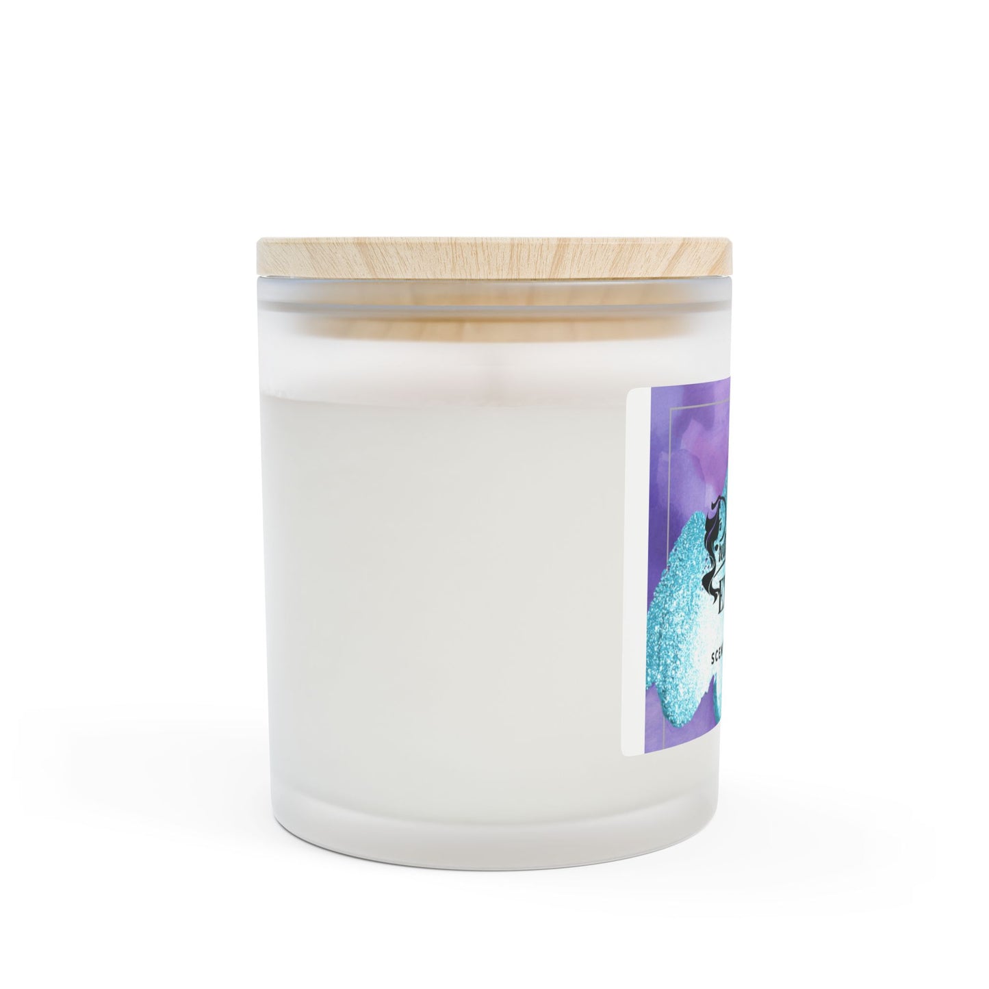 Prettier U Frosted Glass Candle