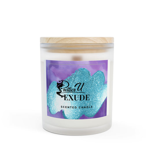 Prettier U Frosted Glass Candle
