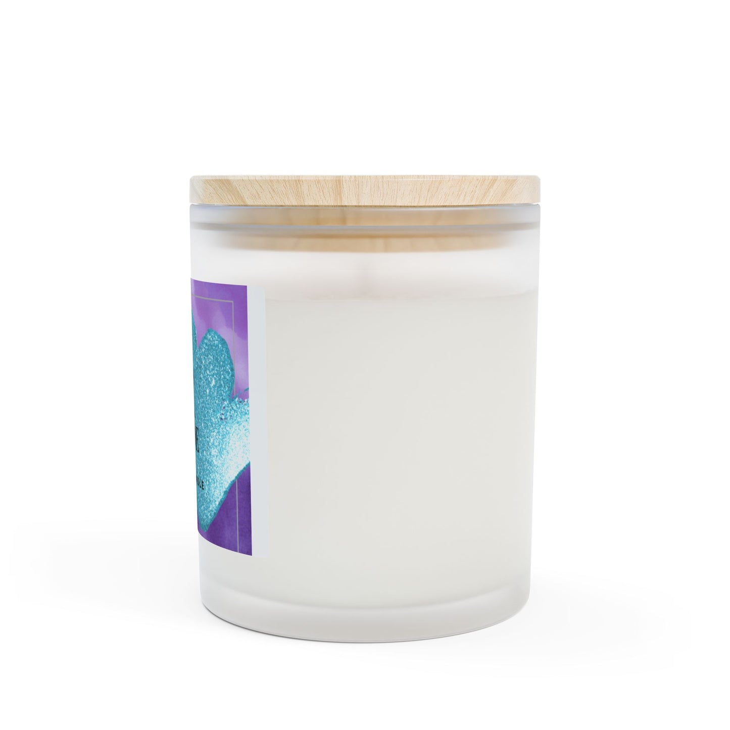 Prettier U Frosted Glass Candle